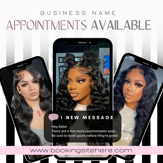 APPTS AVAILABLE FLYER