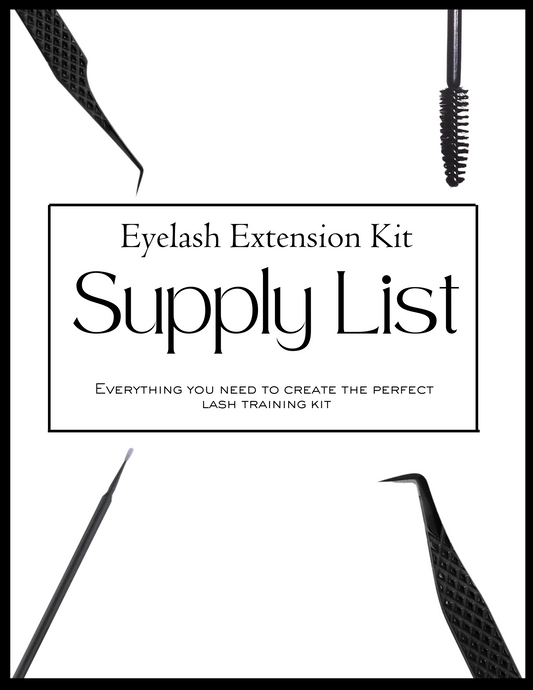 Lash Supply Checklist